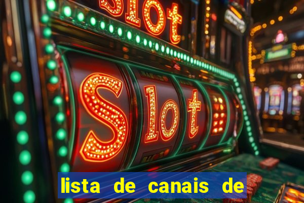 lista de canais de esporte iptv