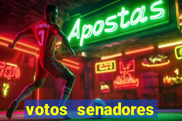 votos senadores impeachment alexandre de moraes