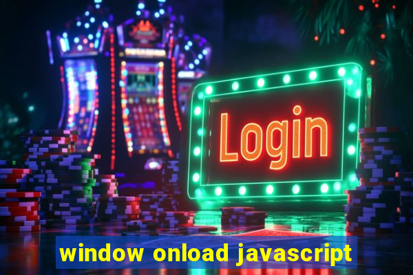 window onload javascript