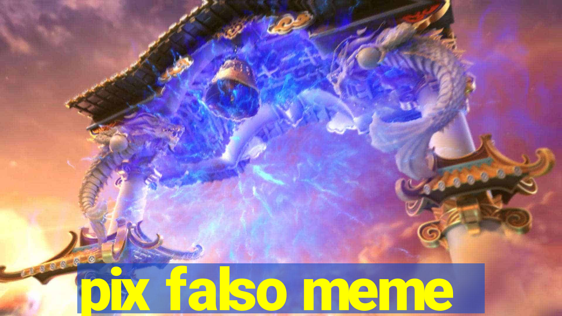 pix falso meme