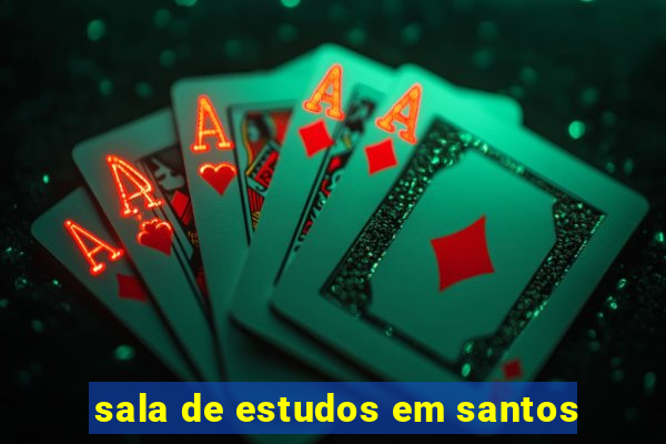 sala de estudos em santos
