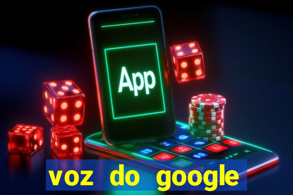 voz do google tradutor homem