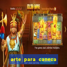 arte para caneca botafogo png