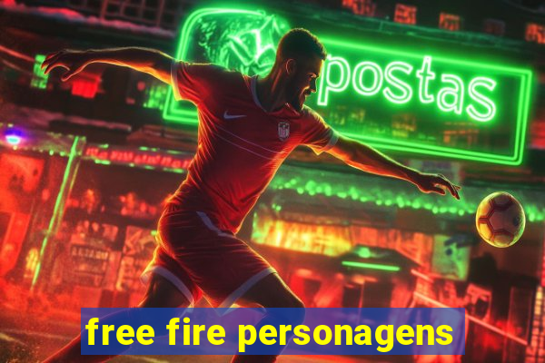 free fire personagens