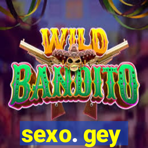 sexo. gey