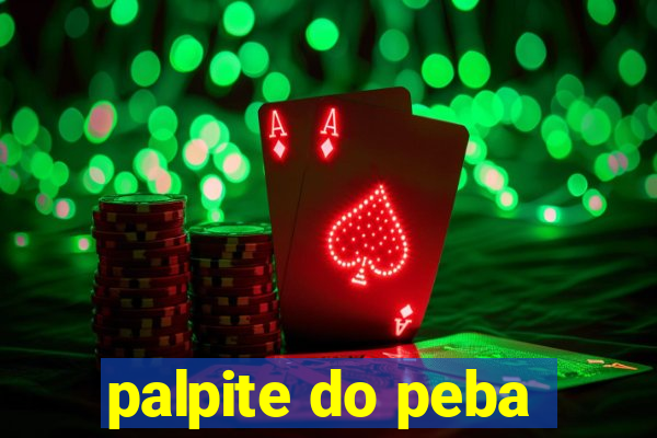 palpite do peba