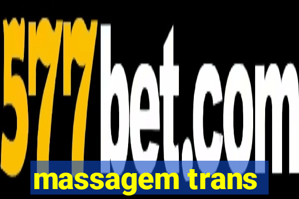 massagem trans
