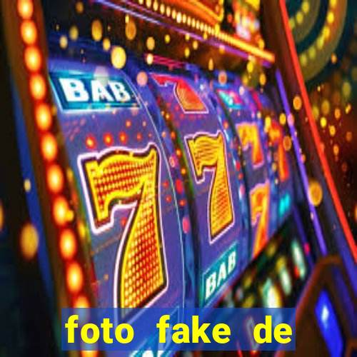 foto fake de mulher no espelho