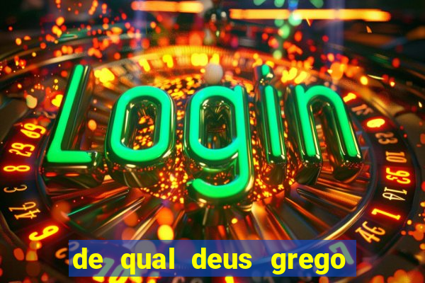 de qual deus grego eu sou filho percy jackson
