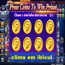clima em ibicuí