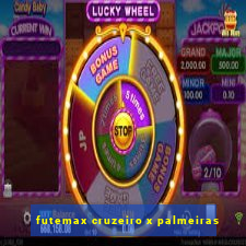 futemax cruzeiro x palmeiras