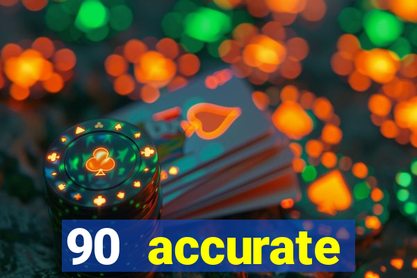 90 accurate football predictions