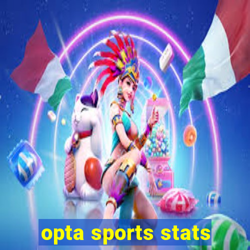 opta sports stats