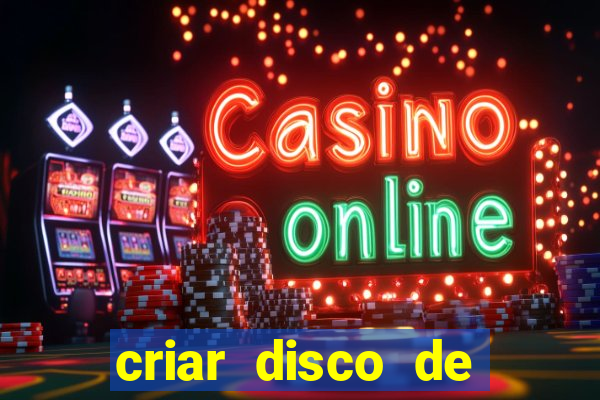 criar disco de boot windows