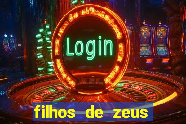 filhos de zeus mitologia grega