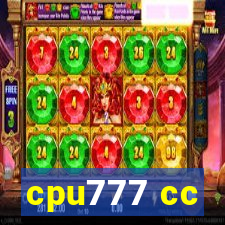 cpu777 cc