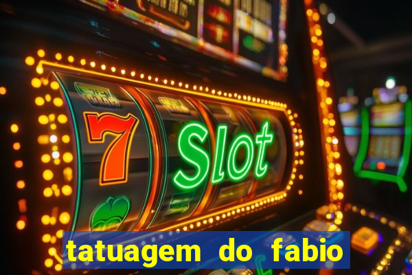 tatuagem do fabio goleiro do cruzeiro