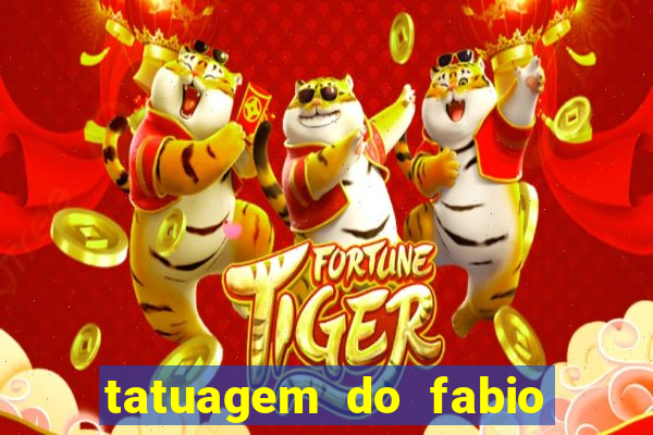 tatuagem do fabio goleiro do cruzeiro