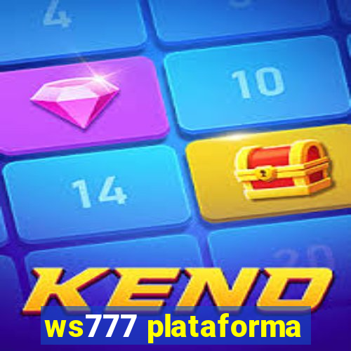 ws777 plataforma
