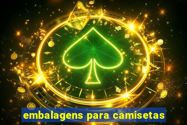 embalagens para camisetas