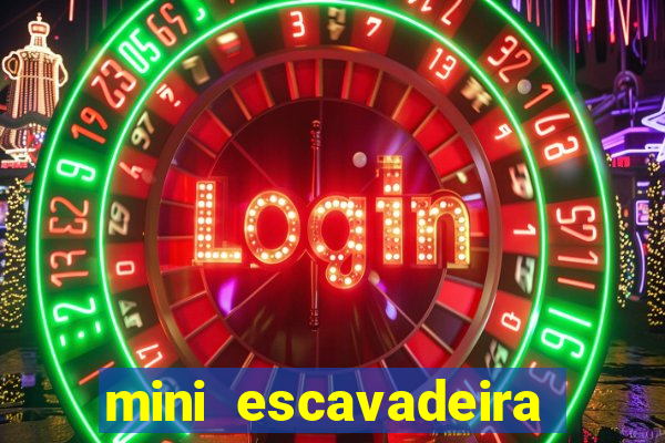 mini escavadeira aluguel rj