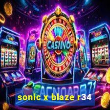 sonic x blaze r34