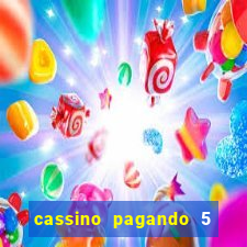 cassino pagando 5 reais no cadastro