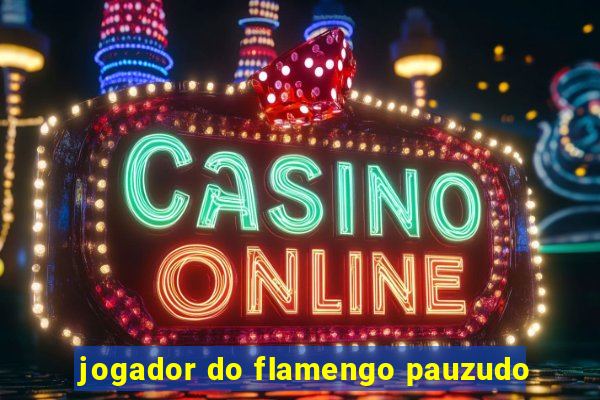 jogador do flamengo pauzudo