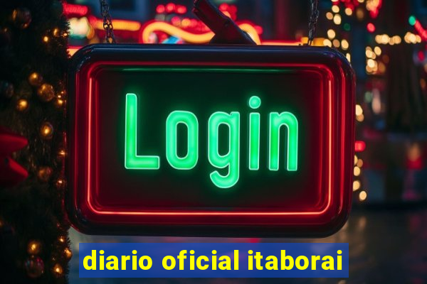 diario oficial itaborai