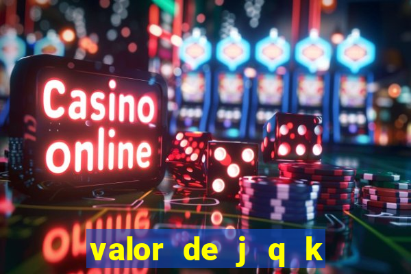 valor de j q k en blackjack