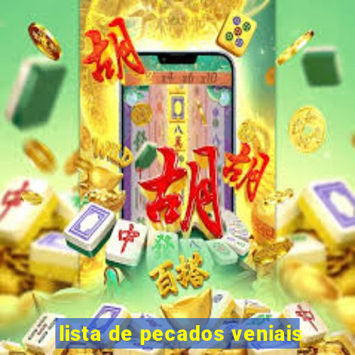 lista de pecados veniais