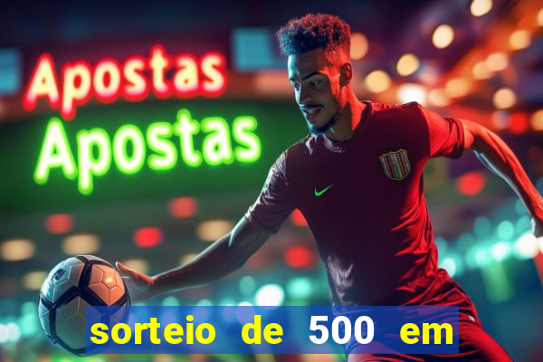 sorteio de 500 em cash toda segunda feira novibet