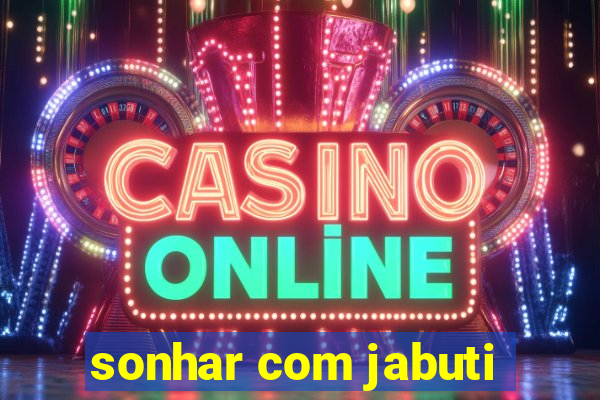 sonhar com jabuti