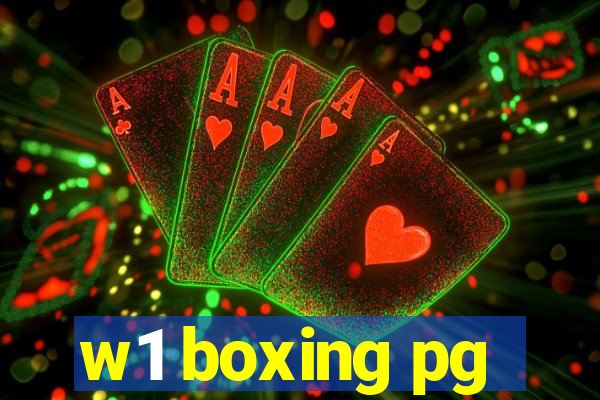 w1 boxing pg