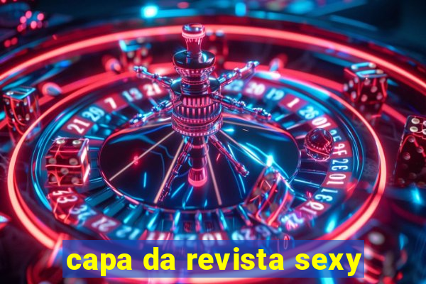 capa da revista sexy