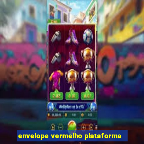 envelope vermelho plataforma
