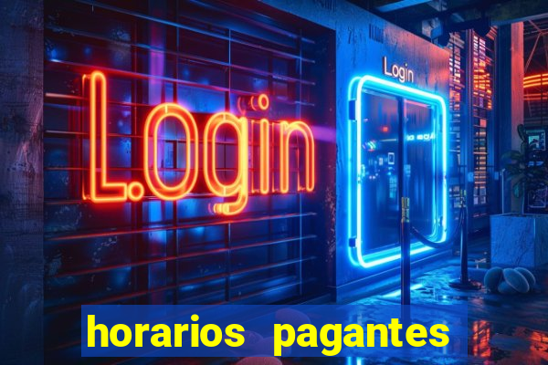 horarios pagantes esporte da sorte