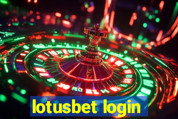 lotusbet login