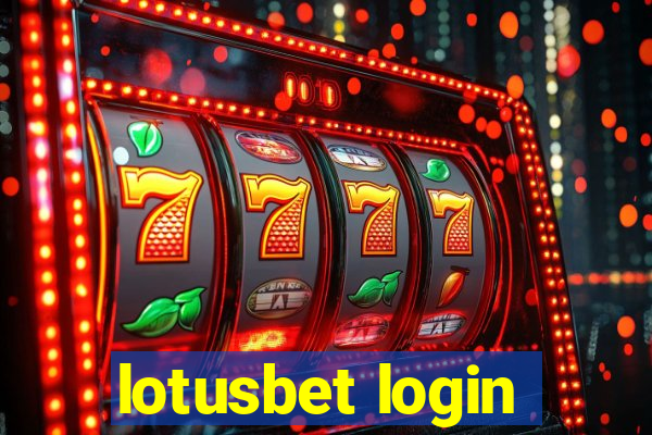 lotusbet login
