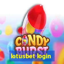 lotusbet login