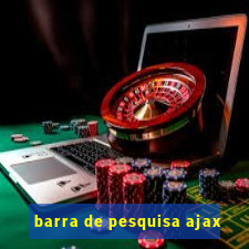 barra de pesquisa ajax