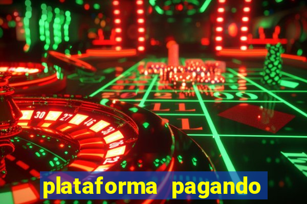 plataforma pagando 30 reais no cadastro