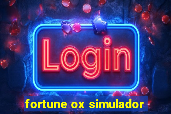 fortune ox simulador