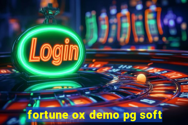 fortune ox demo pg soft