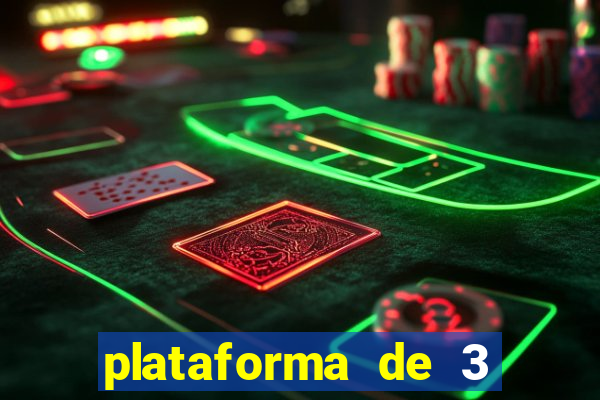 plataforma de 3 reais pg