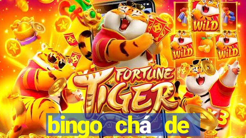 bingo chá de bebê excel