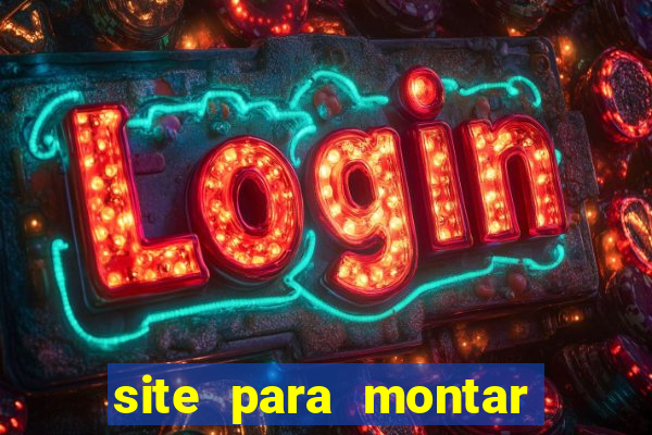 site para montar time de futebol