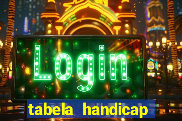 tabela handicap asiatico escanteios
