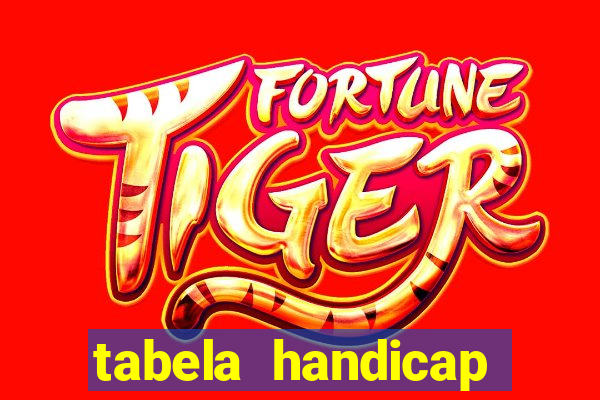 tabela handicap asiatico escanteios