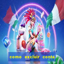 como excluir conta na sportingbet